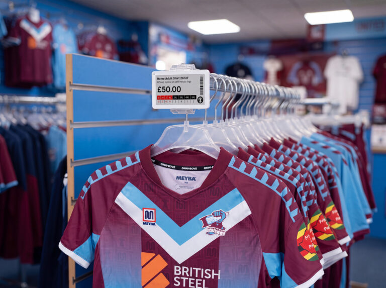 ShelfTalkers ESL Software with Scunthorpe United